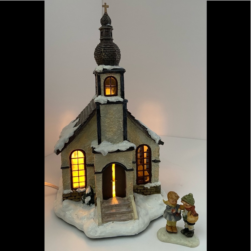 HAWTHORNE CHRISTMAS VILLAGE “RARE”-  HOLY NIGHT CHAPEL